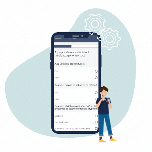 Impliquer le patient ou ses proches dans sa prise en charge, en lui faisant remplir des questionnaires 