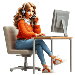 personnage-operatrice-ordinateur