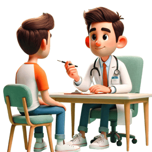 personnages-medecin-patient-consultation