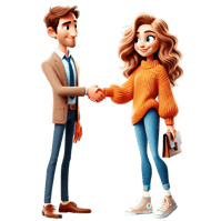 personnages-serrage-main