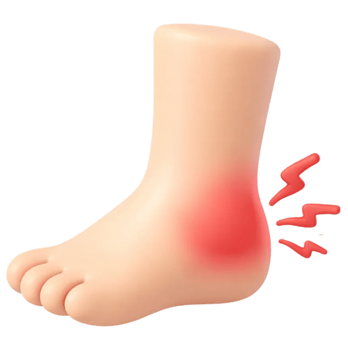 icone-cheville-entorse-pied-douleur