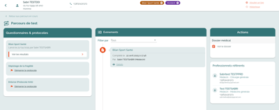 CITANA : création d'un parcours