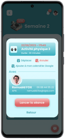 smartphone-MEDANA-qualiRehab-patient-activite-physique