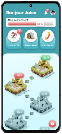 smartphone-MEDANA-qualiRehab-patient-parcours