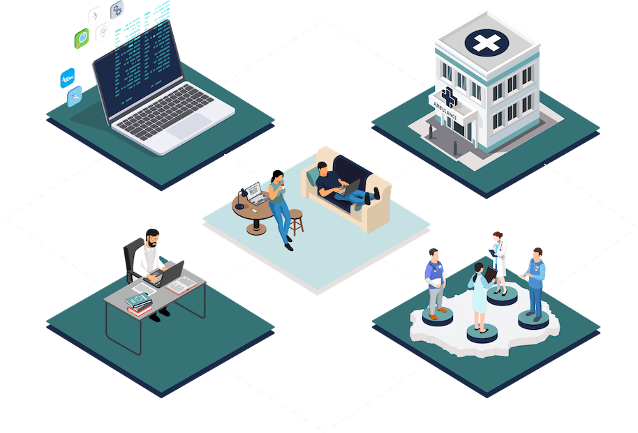 Le patient au centre du parcours ville-hôpital grâce au digital et à l'Intelligence artificielle 